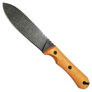 Smith & Sons Tataille Darkened Fixed Blade, Macarta Natural Hunting Knife